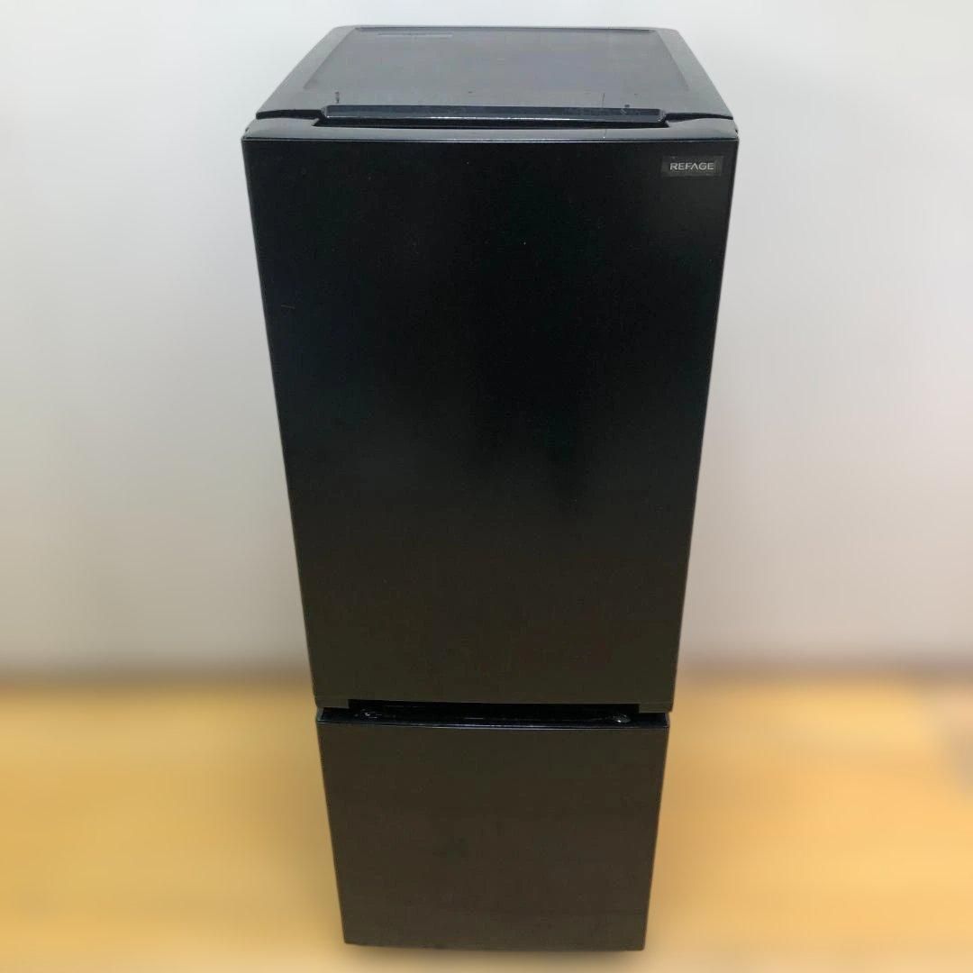 高年式 2024年製 YRZ-F15LK 156L 冷蔵庫 ブラック ヤマダ電機 2ドア 