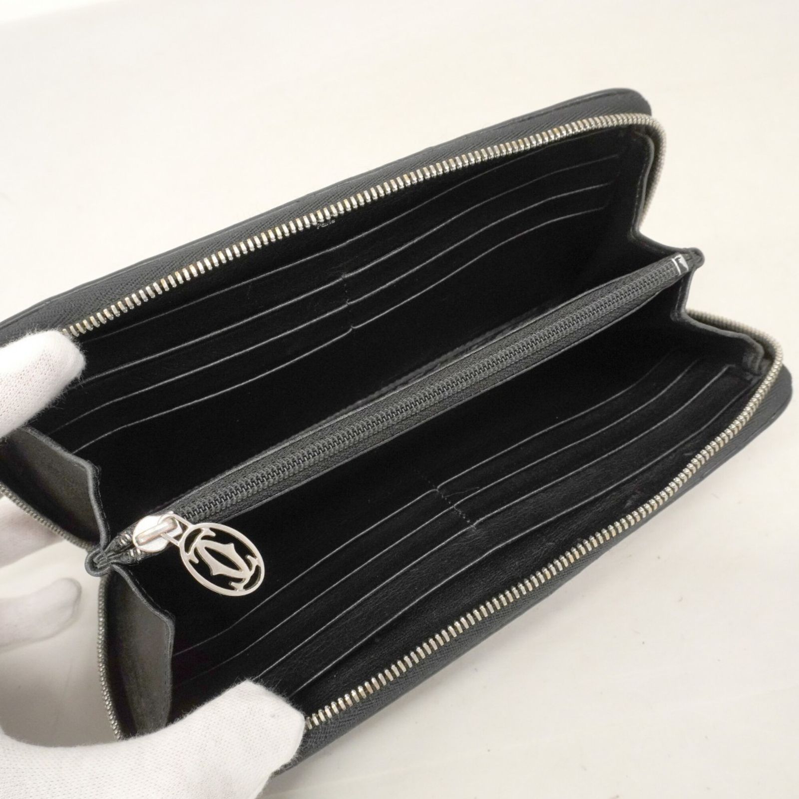 カルティエ(Cartier) カルティエ 長財布 ハッピーバースデー エナメル