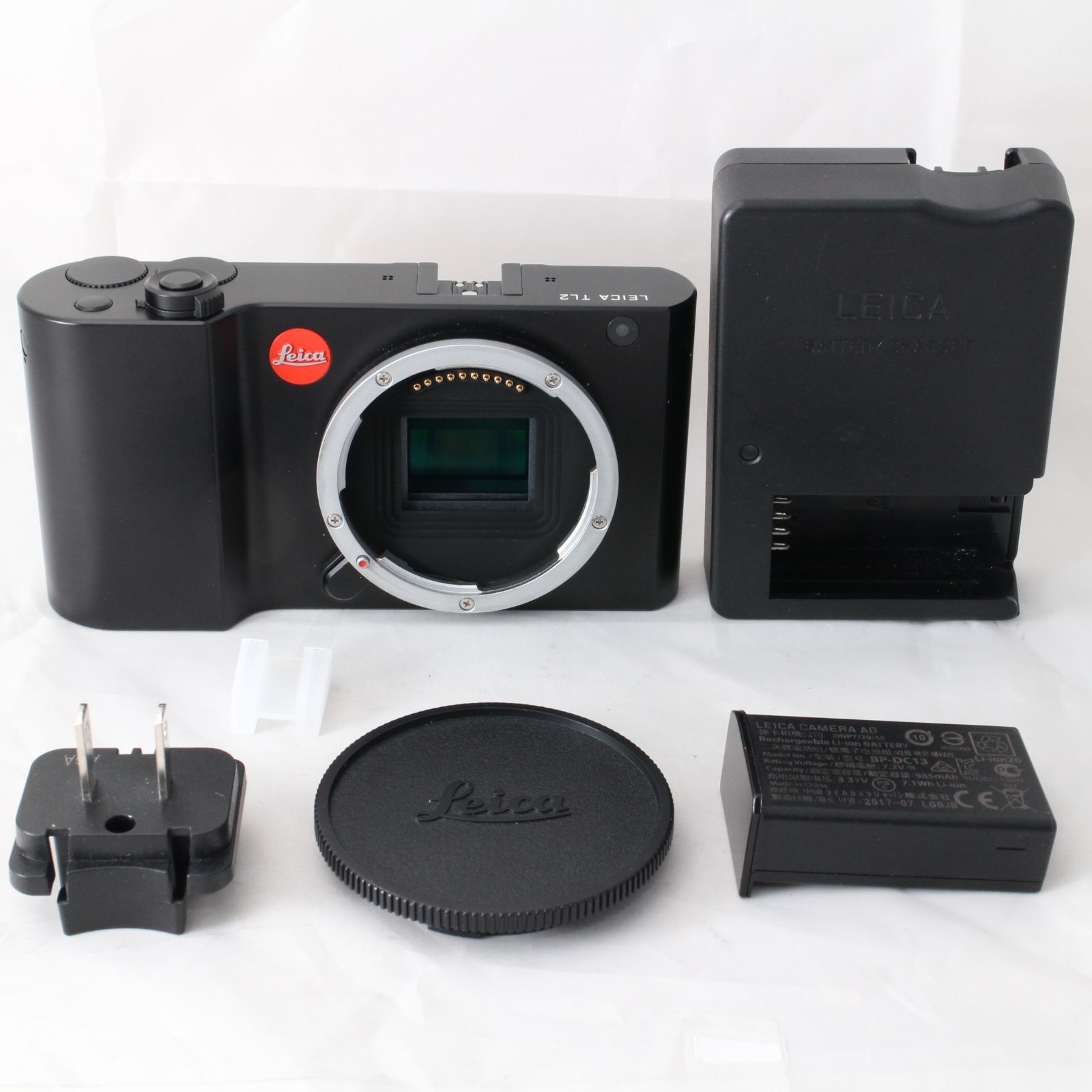 ☆美品☆ LEICA ライカ TL2 ボディ ブラック ミラーレス一眼 #4876 