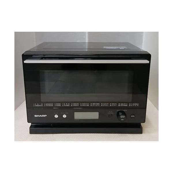 中古】シャープ オーブンレンジ 18L 1段調理 RE-WF182-B ブラック 