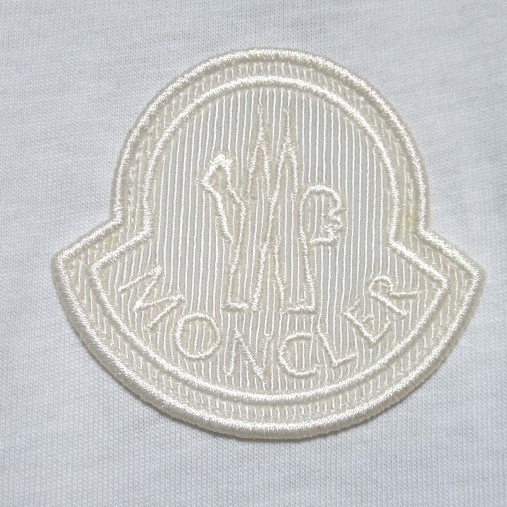 未使用 20AW MONCLER モンクレール ワッペン 半袖 Tシャツ XSサイズ ホワイト レディース 古着 中古 USED 未使用 20AW MONCLER モンクレール ワッペン 半袖 Tシャツ XSサイズ