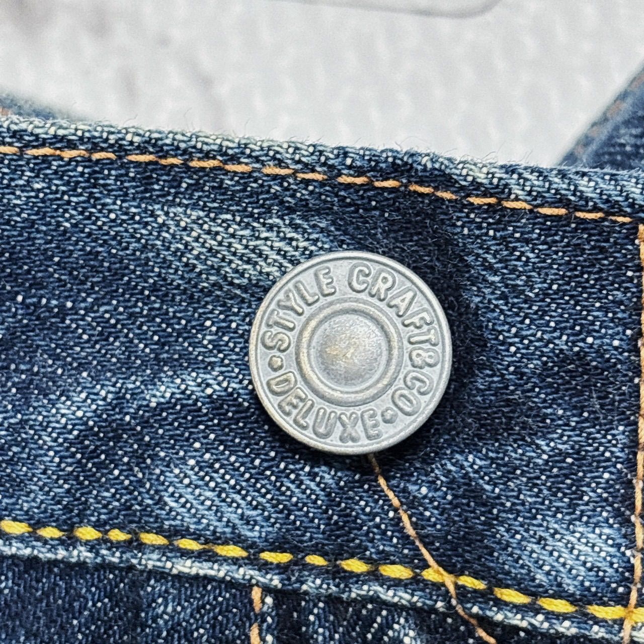 EVISU エヴィス No.2 LOT 2000 EVISU 黒カモメペイント セルビッチ