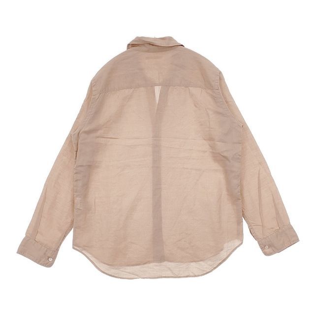 Plage ラミーコットン 製品染め ブラウス Ramie Cotton 長袖シャツ 24SS ピンク レディース プラージュ【中古】6-0330M∞ Plage - Plage ラミーコットン 製品染め ブラウス Ramie Cotton 長袖