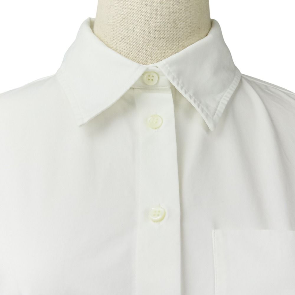 美品 24SS JACQUEMUS ジャックムス フィッテット ハックレス オープンバック シャツ サイズ36 ホワイト レディース 古着 中古 USED 美品 24SS JACQUEMUS ジャックムス フィッテット ハックレス オープン