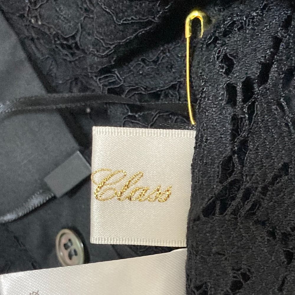 未使用 25AW Grace Class グレースクラス レースポンチョシャツ サイズ36 ブラック レディース 古着 中古 USED 未使用 25AW Grace Class グレースクラス レースポンチョシャツ サイズ
