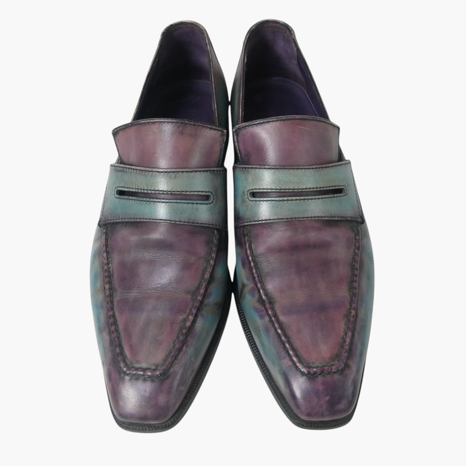 BERLUTI ベルルッティ アンディ コインローファー 革靴 パティーヌ 