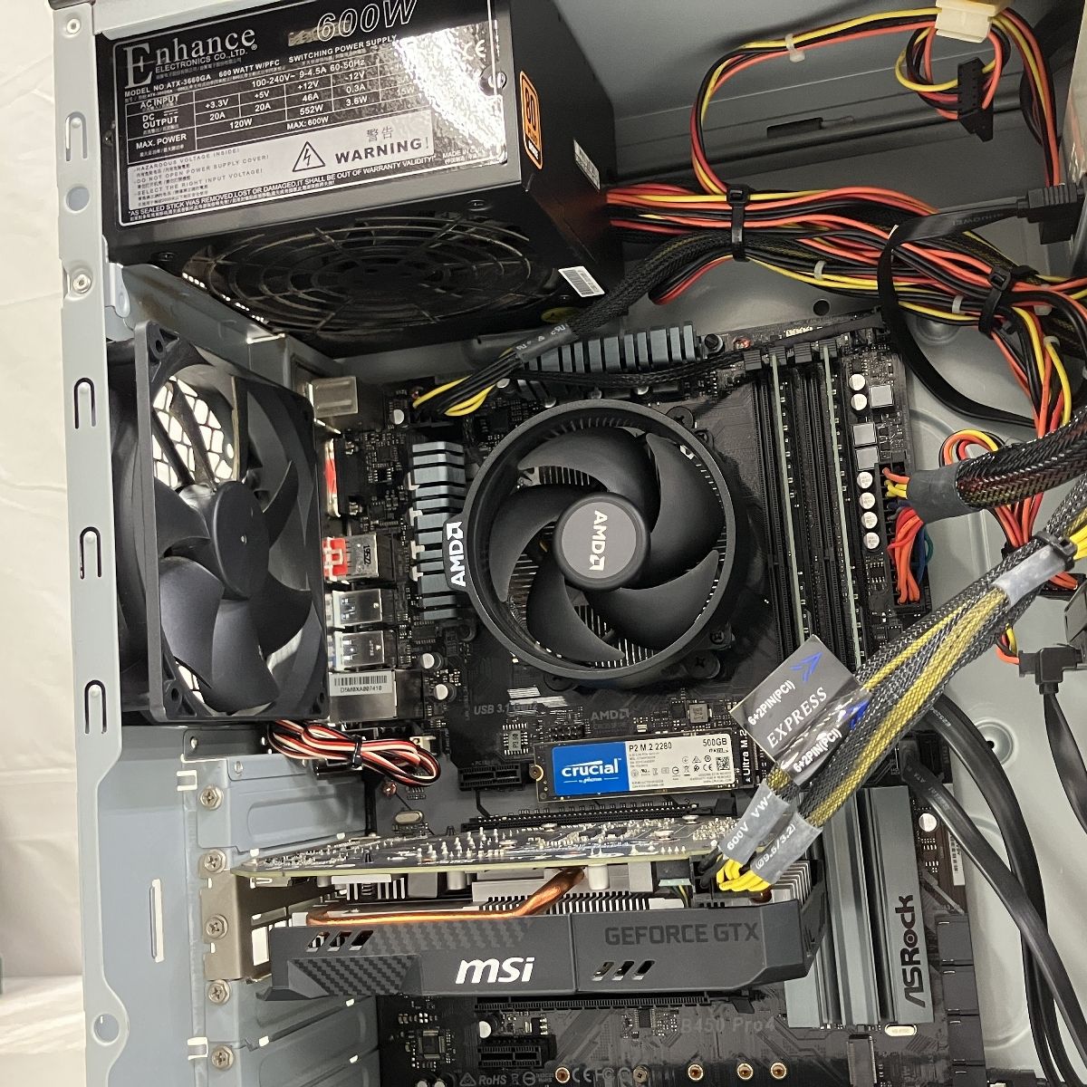 ジャンク】FRONTIER デスクトップ PC Ryzen5/GTX1660S 32GB - メルカリ