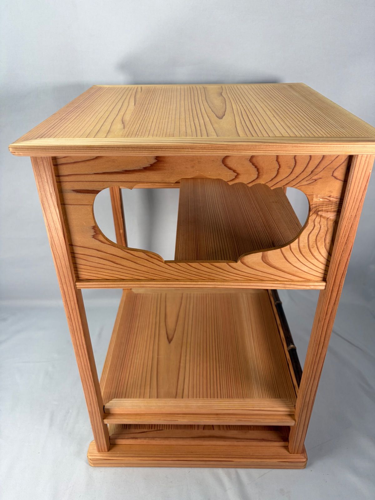 通販販売【茶道具】 裏千家井口海仙、玄妙斎写、自作「山路」 八景棚 *井口海仙*裏千家*[tan10004 玄妙斎好写 工芸品