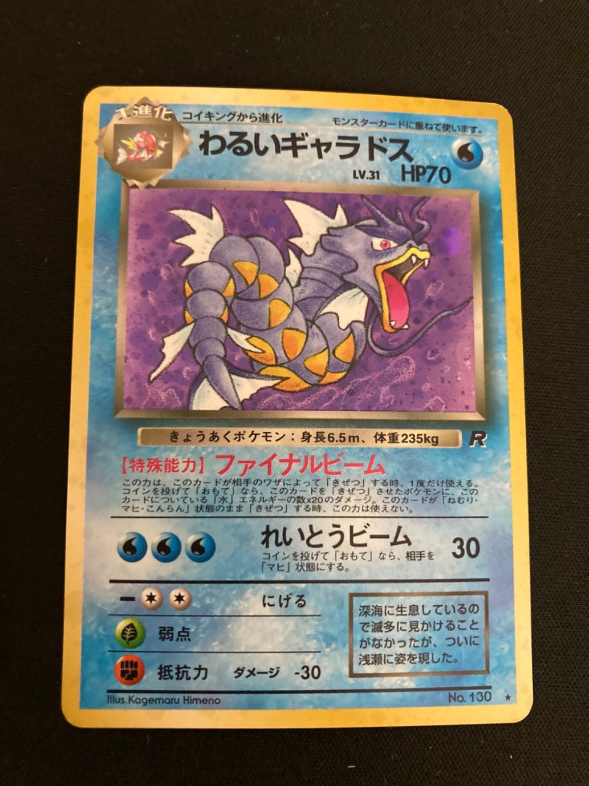 広店】ポケモンカード 旧裏 わるいギャラドスLV31 【362-5679】 - メルカリ