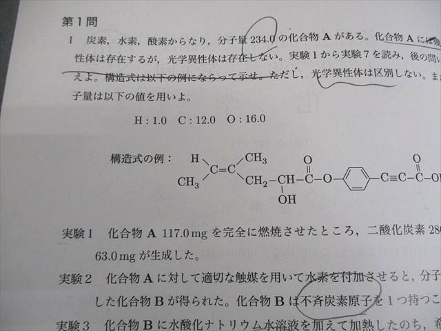 鉄緑会 化学受験講座 入試化学演習 第1～12回 テスト計12回 通年セット 