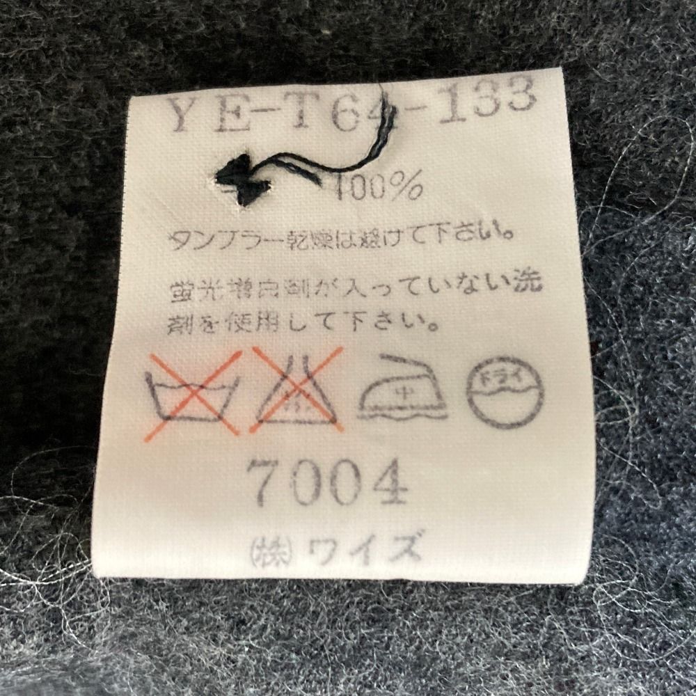 美品 Y's ワイズ ヨウジヤマモト ウールニット ポロシャツカットソー