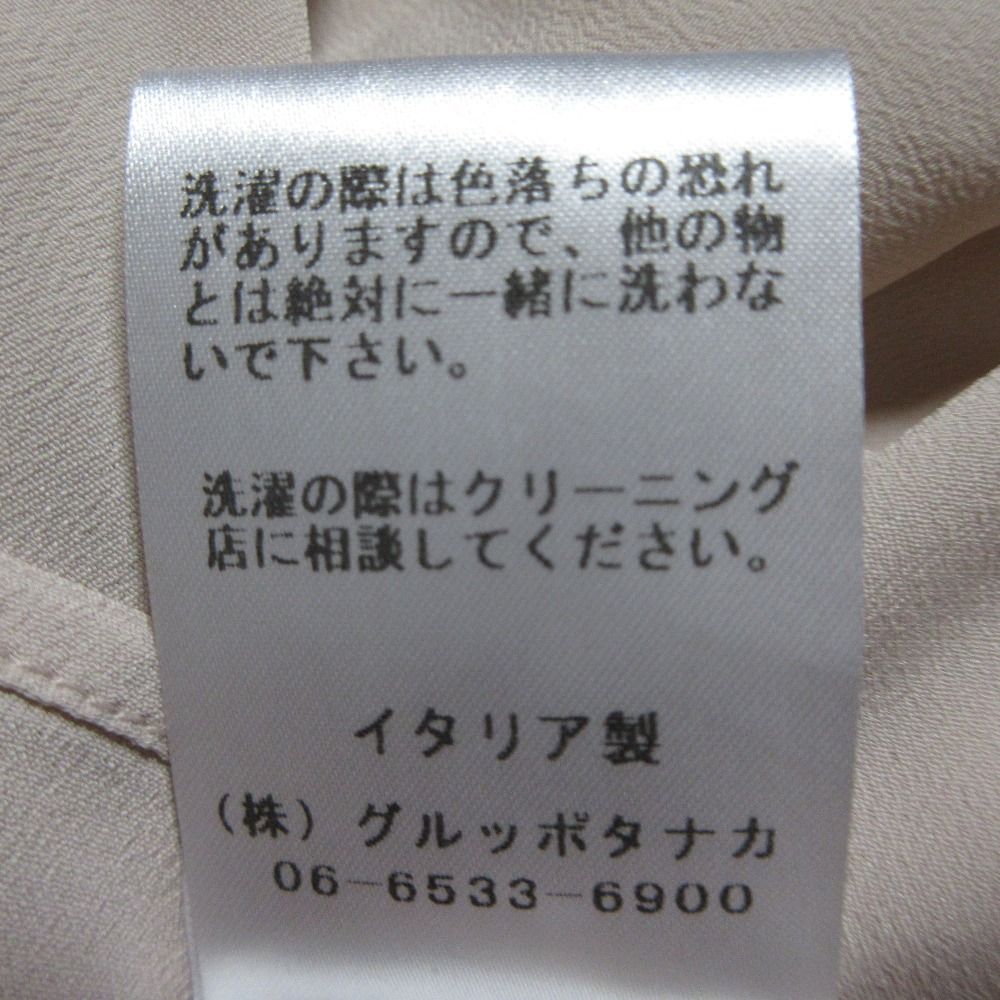 美品 25SS N21 ヌメロヴェントゥーノ Vネック シルクブレンド 長袖