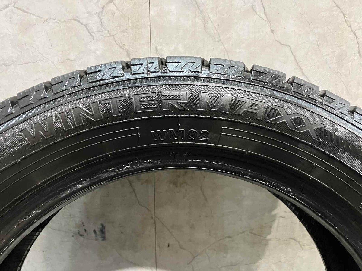 DUNLOP WINTER MAXX WM02 165/60R15 15インチ スタッドレス 1本 21年製 