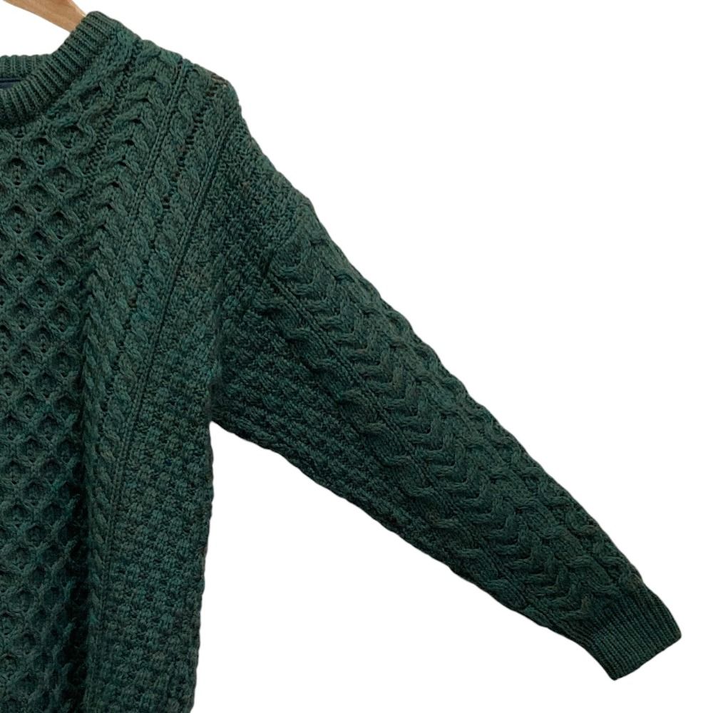 美品 aran WOOLLEN MILLS アランウーレンミルズ アイルランド製