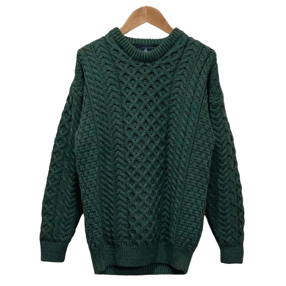 美品 aran WOOLLEN MILLS アランウーレンミルズ アイルランド製