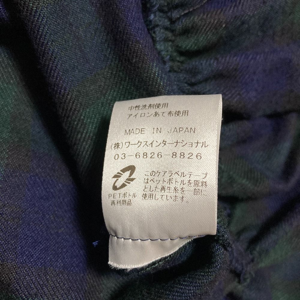 良品 24AW TSURU By MARIKO OIKAWA ツルバイマリコオイカワ eleonore チェック ペプラムブラウス BL-2249950 サイズF ブルー レディース 古着 中古 USED TSURU by Mariko Oikawa - 良品 24AW TSURU By MARIKO OIKAWA ツルバイ