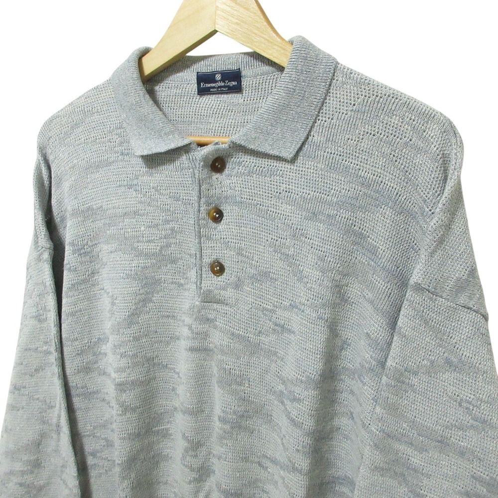 Ermenegildo Zegna エルメネジルドゼニア サマーニットポロシャツ