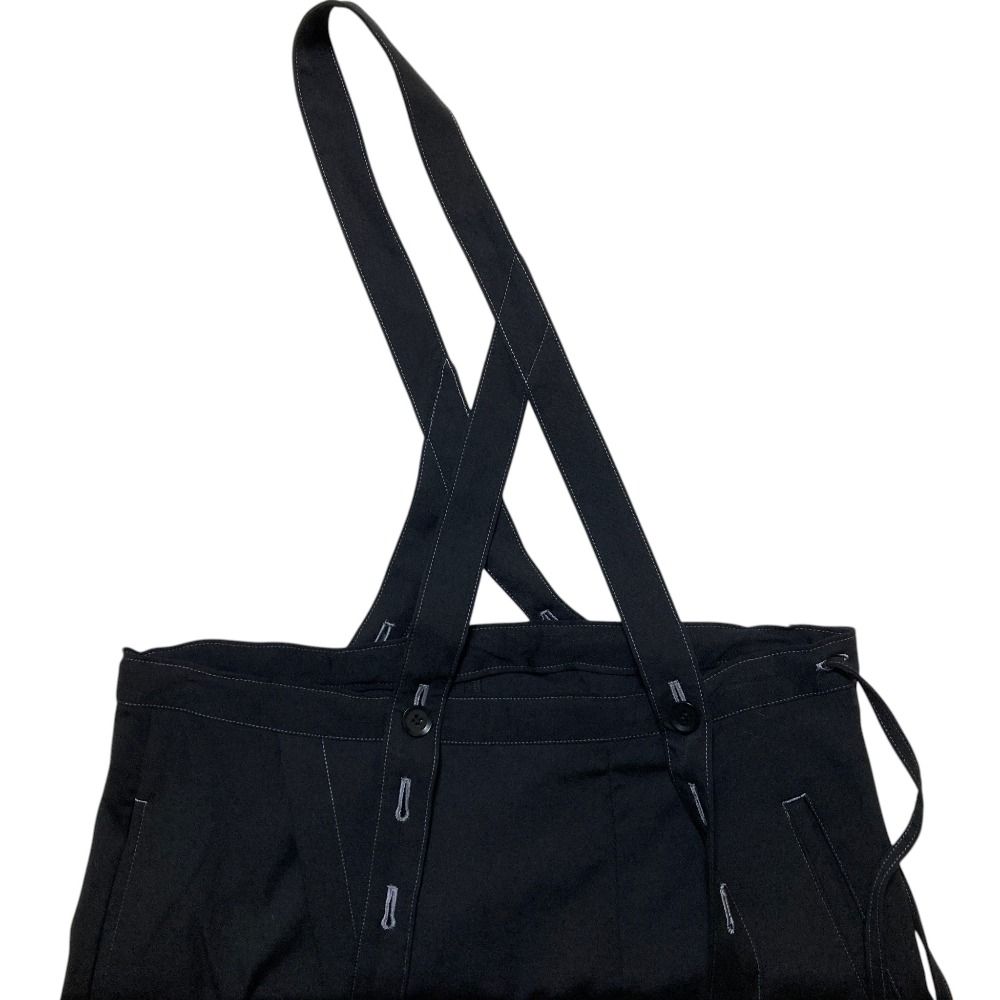 美品 Yohji Yamamoto ヨウジヤマモト ワンショルダー サスペンダー 