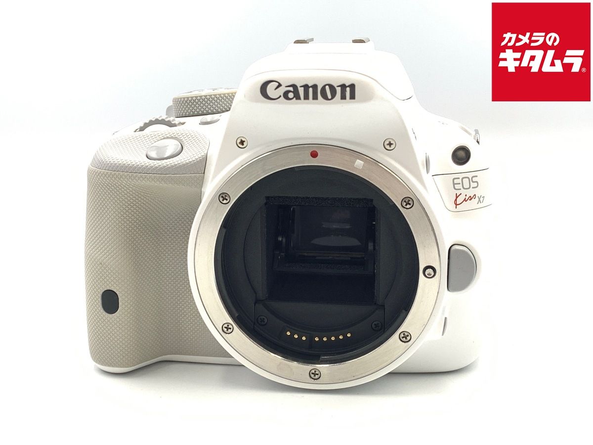 中古】 【並品】 キヤノン EOS kiss X7 ボディ ホワイト - メルカリ