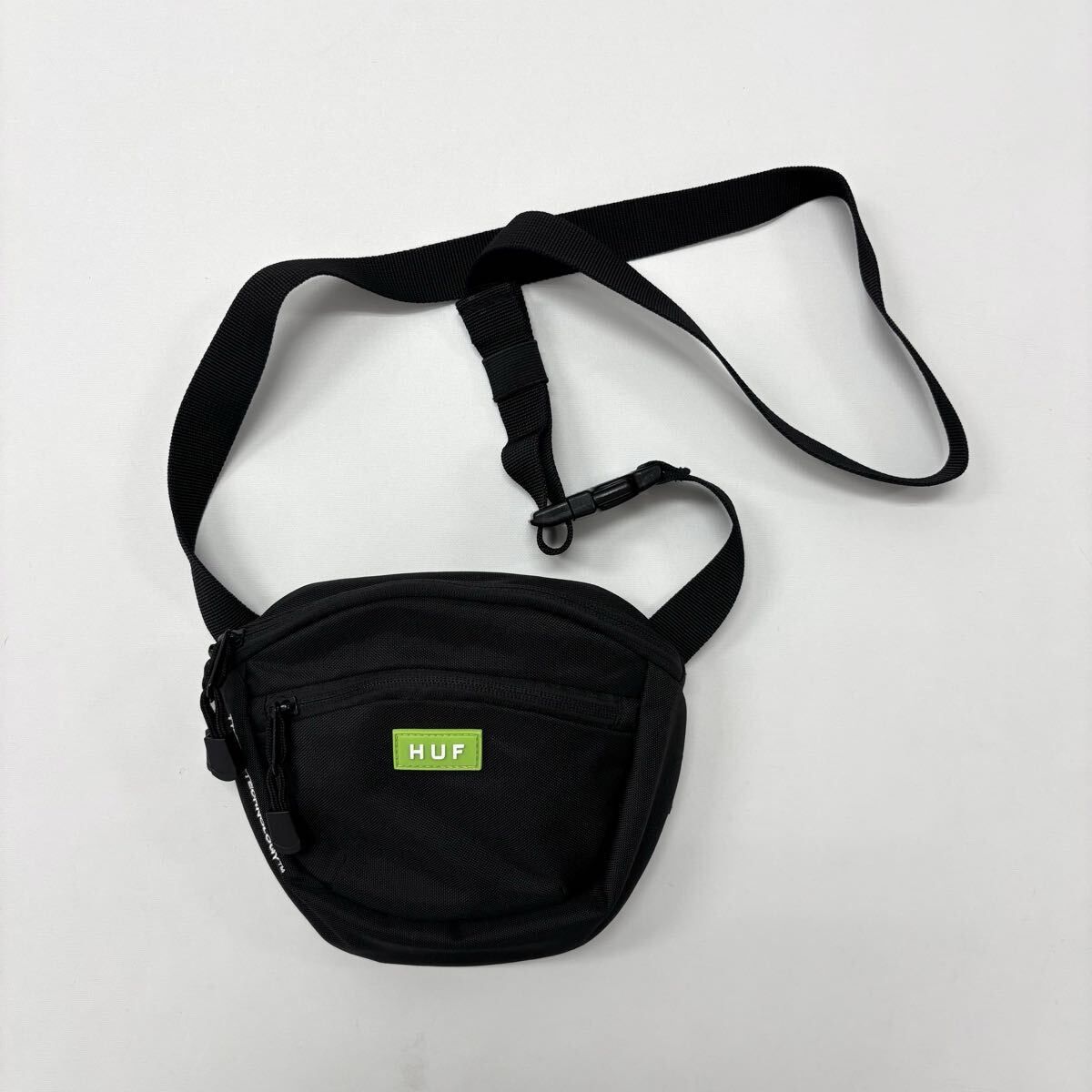 HUF ハフ BUNKER SHOULDER BAG ショルダー バッグ ブラック 系 804 