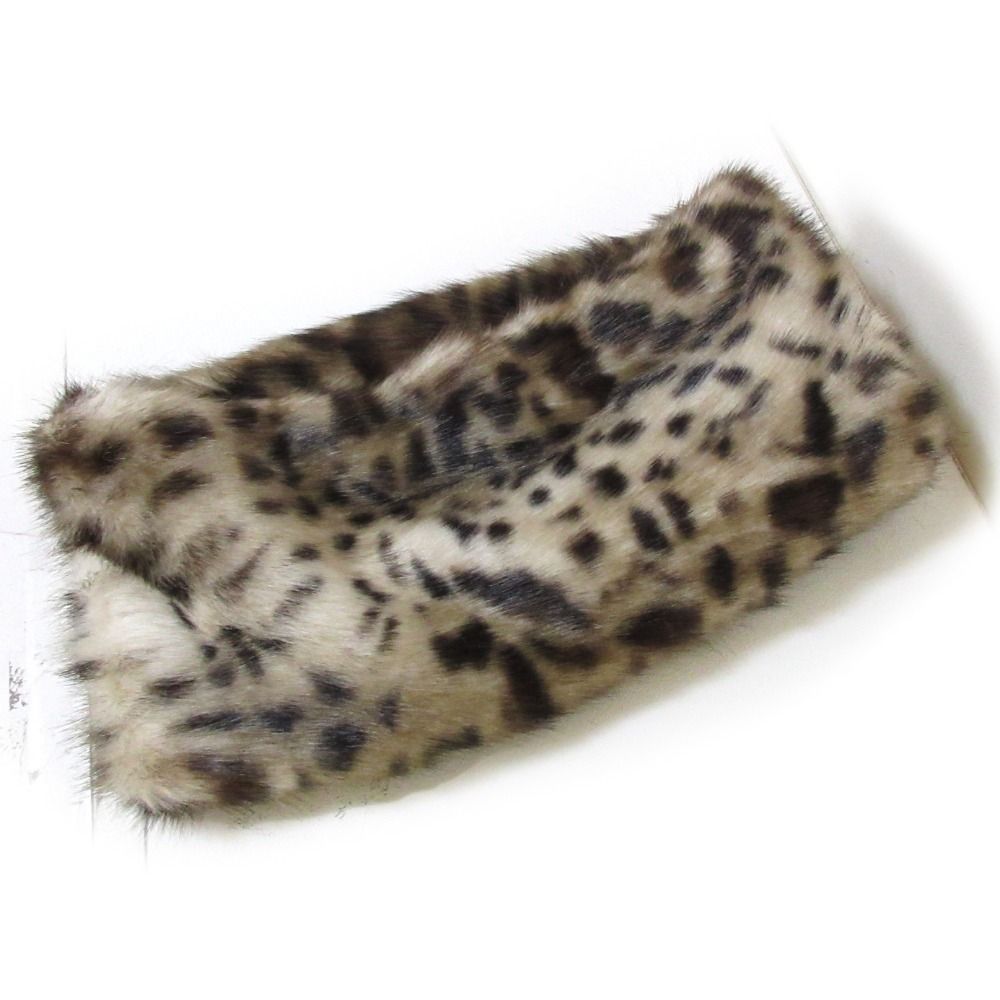 未使用 HELEN MOORE ヘレンムーア Cowl Neakwarm ネックウォーマー キャメル レディース 古着 中古 USED