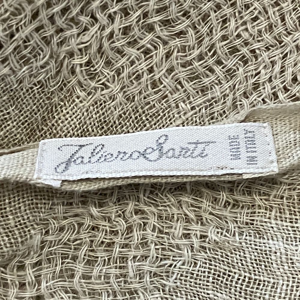 良品 Faliero Sarti ファリエロサルティ フリンジ ストール ショール マフラー ベージュ レディース 古着 中古 USED 良品 Faliero Sarti ファリエロサルティ フリンジ ストール ショール