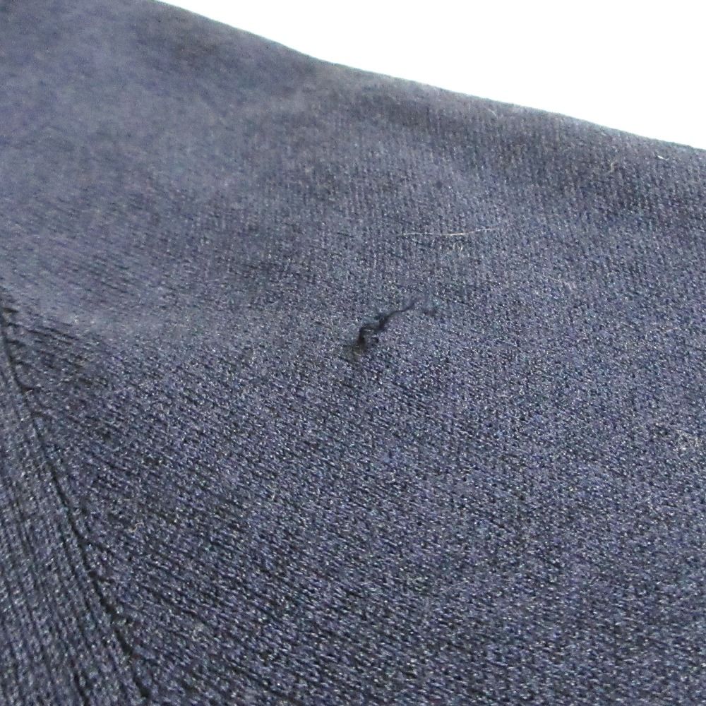 BALENCIAGA バレンシアガ シルクコットン Vネック ニットカーディガン