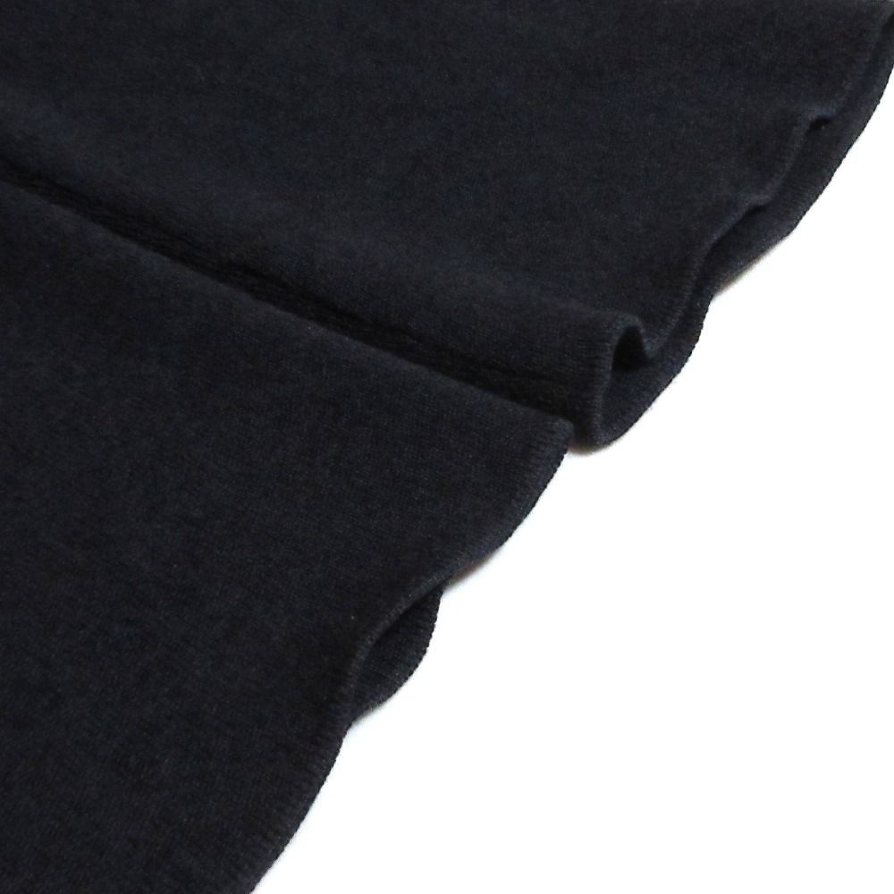 BALENCIAGA バレンシアガ シルクコットン Vネック ニットカーディガン サイズ36 ネイビー レディース 古着 中古 USED BALENCIAGA - BALENCIAGA バレンシアガ シルクコットン Vネック ニット