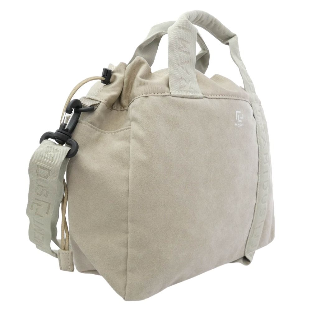 FRAGMENT DESIGN フラグメントデザイン RAMIDUS ラミダス 2WAY POUCH M ショルダーバッグ ポーチ ベージュ系 M【新古品】【未使用】【中古】 RAMIDUS - フラグメントデザイン × ラミダス 2WAY ポーチ(M) | HBX