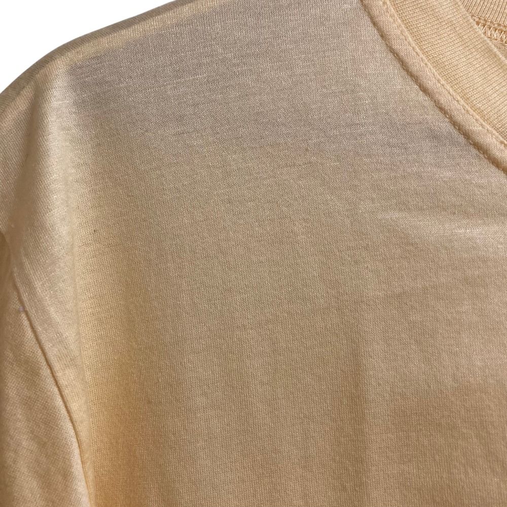 良品 HERMES エルメス ヴィンテージ ロゴ刺繍 ショートスリーブ Tシャツ カットソー サイズS イエロー レディース 古着 中古 USED HERMES - 良品 HERMES エルメス ヴィンテージ ロゴ刺繍 ショート