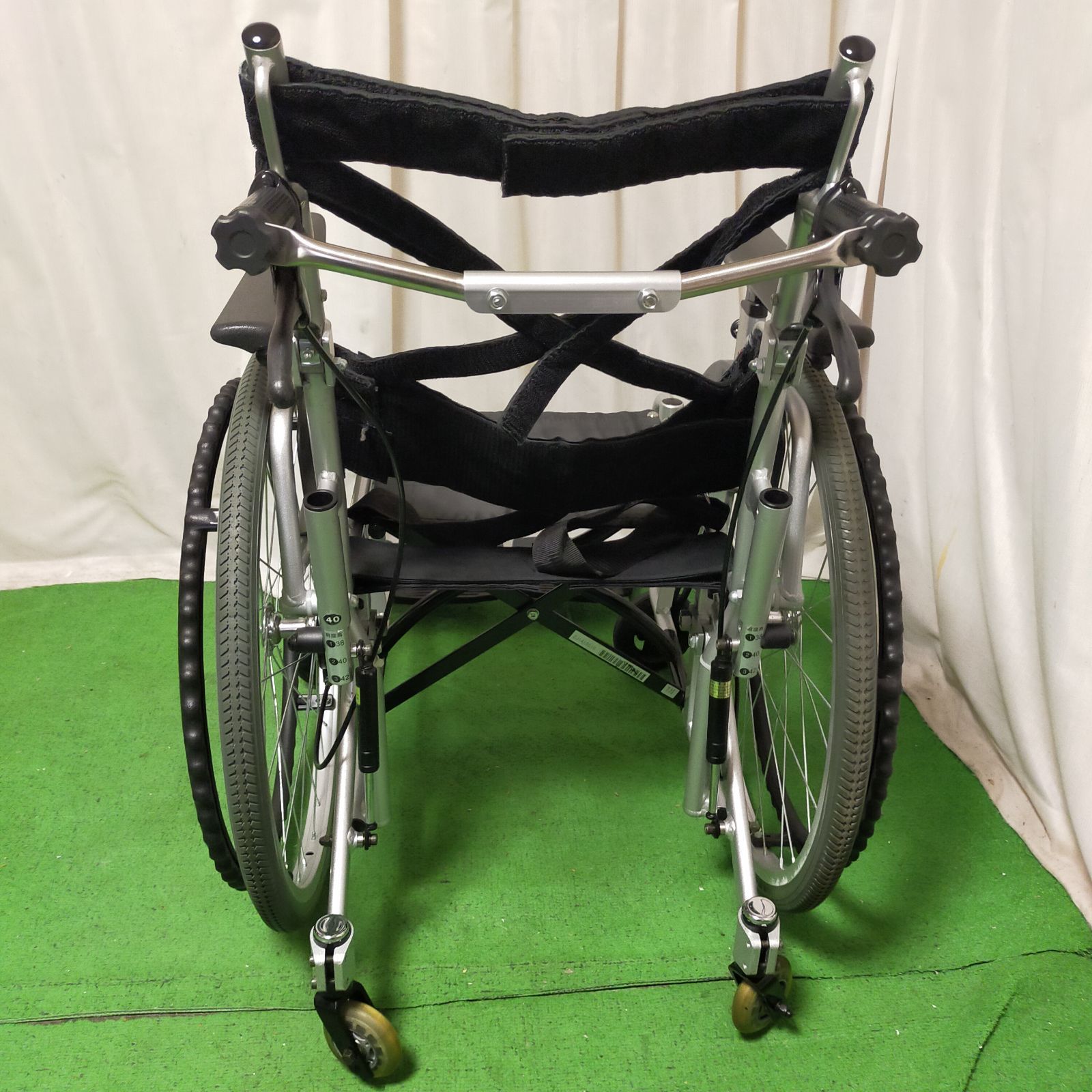 WC-13199）日進医療器 座王 NA-506W 室内用 6輪 六輪 ニッシン 自走型
