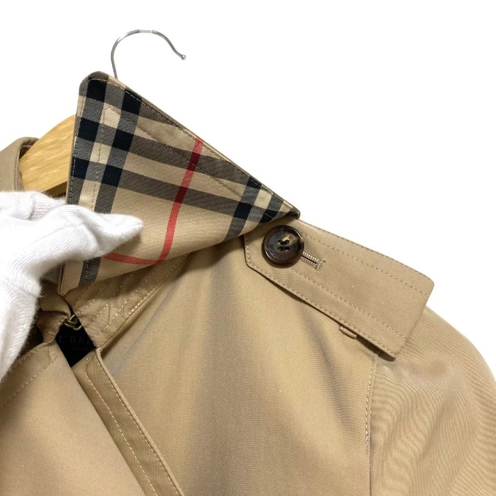 美品 BURBERRY バーバリー 裏地ノバチェック トレンチコート サイズ36