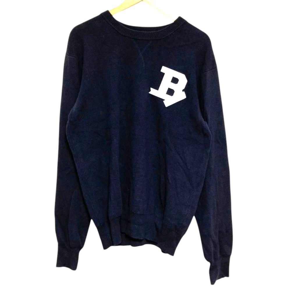 美品 Bibiy. ビビィ B. CLUB KNIT ニットセーター B51-KN077NVM M