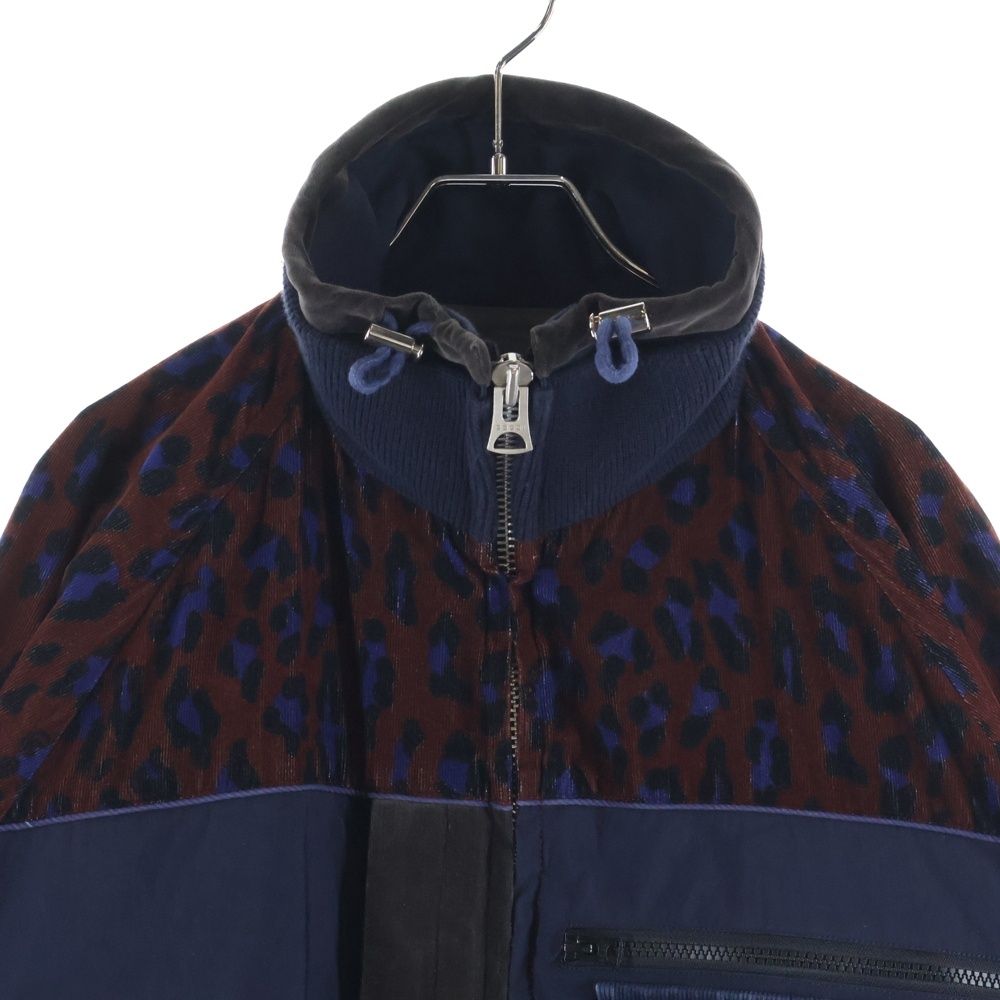 Sacai (サカイ) 19AW レオパードドッキングジャケット 19-02052M 