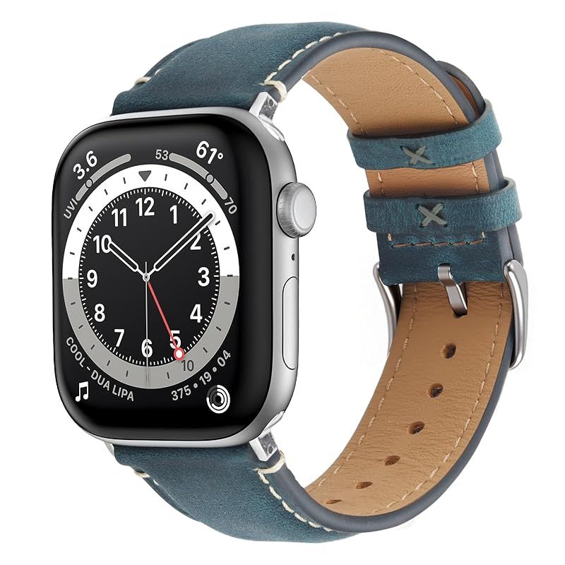 【新品】 [Wristitani] アップルウォッチ バンド 本革 レザー 44mm 45mm 46mm 49mm iWatch Ultra 3/2/1 Series 11 10 9 8 7 SE3 SE2 SE 6 5 4 3 2 1 に対応 交換ストラ 0