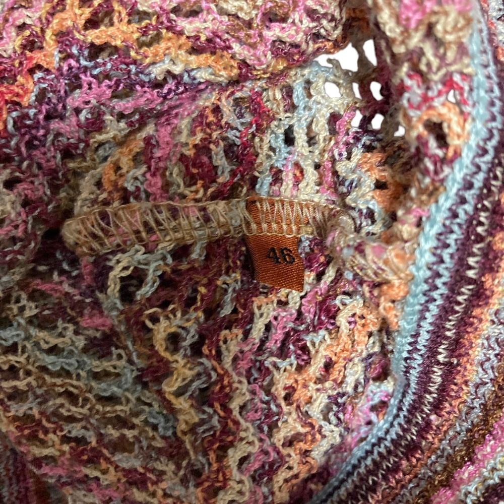良品 MISSONI ミッソーニ シェブロン ストライプ Vネック ニット