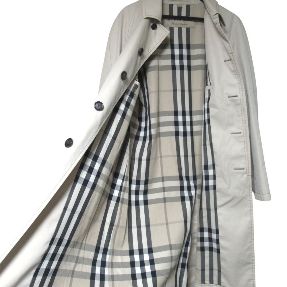 良品 BURBERRY バーバリーロンドン イングランド製 ノバチェック柄