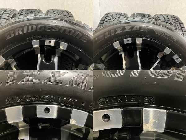 BS BLIZZAK DM-V2 275/55R20 スタッドレス Ultra Motorsports 20インチ 