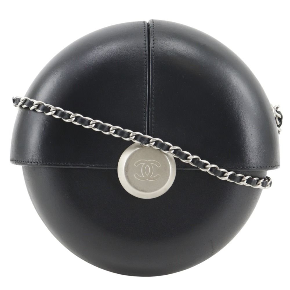 【CHANEL】シャネル チェーンショルダー イブニング イン ザ エア レザー 黒 レディース ショルダーバッグ CHANEL】シャネル チェーンショルダー イブニング イン ザ エア レザー