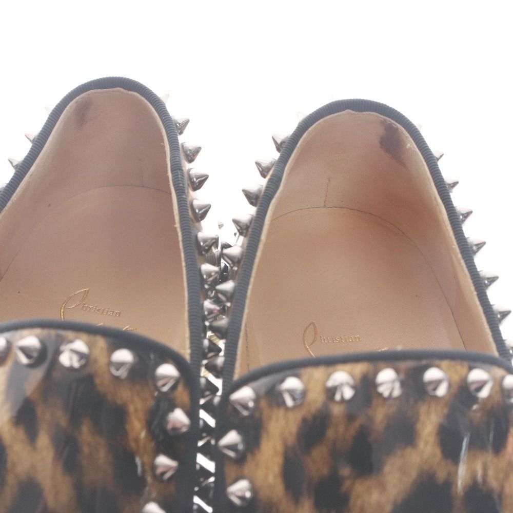□ クリスチャンルブタン Christian Louboutin スリッポン スニーカー