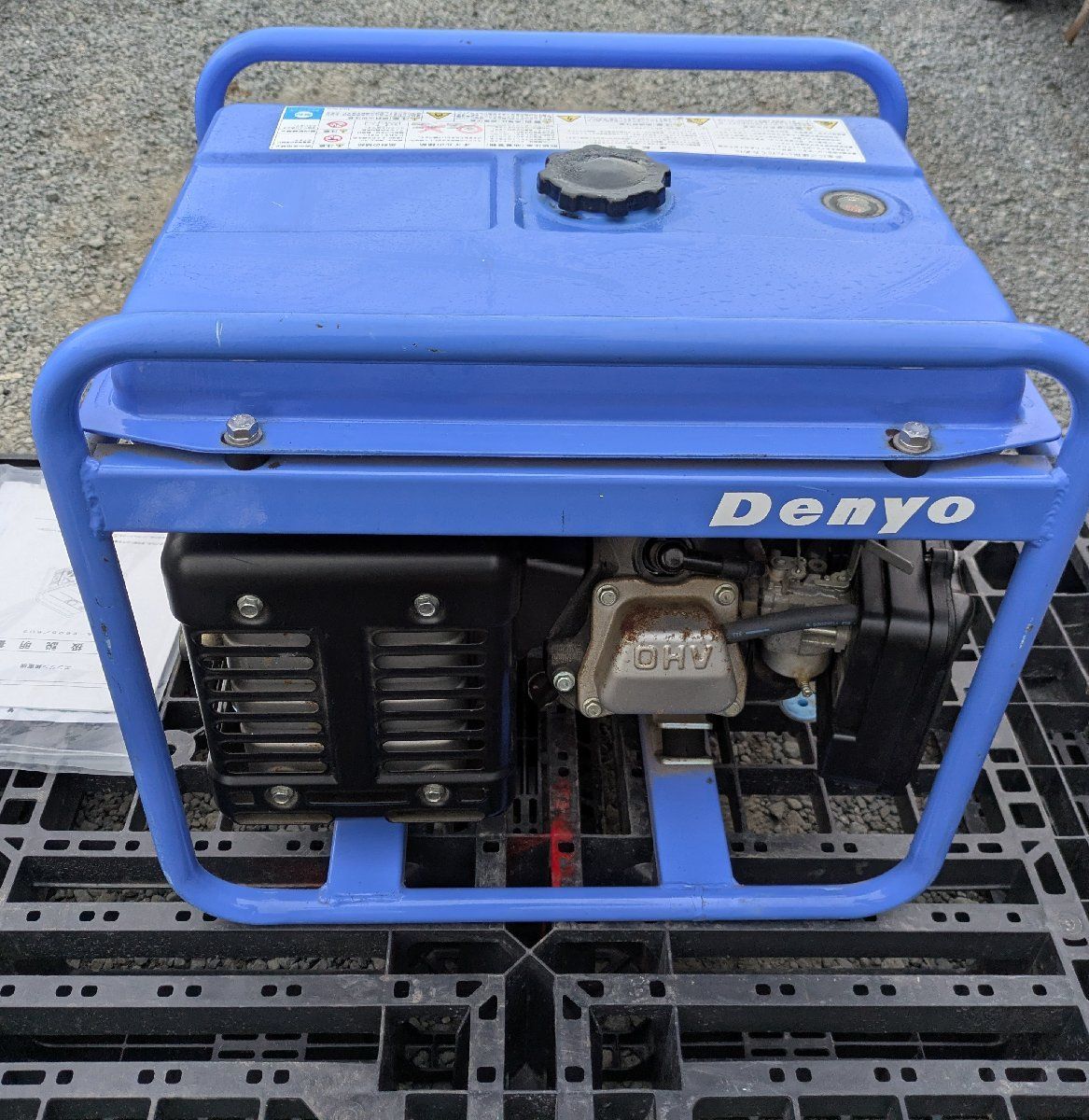 デンヨーガソリンエンジン発電機GA-2606U3 60Hz専用程度良好 送料別 