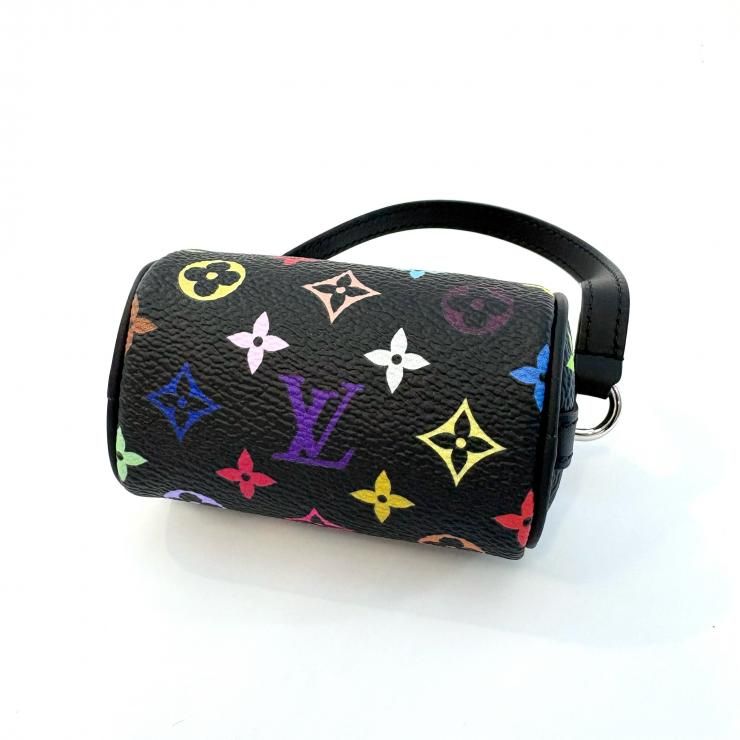 美品】LOUIS VUITTON LV×TM バッグチャーム・マイクロ スピーディ 