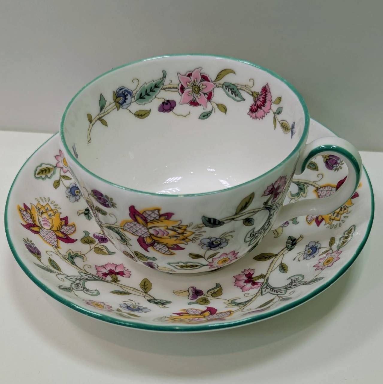 塩】MINTON ミントン HADDON HALL ハドンホール カップ＆ソーサー 