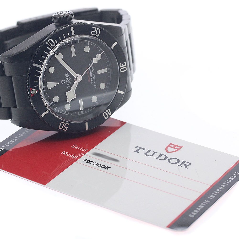 チュードル TUDOR 79230DK ヘリテージ ブラックベイ ダーク 自動巻き