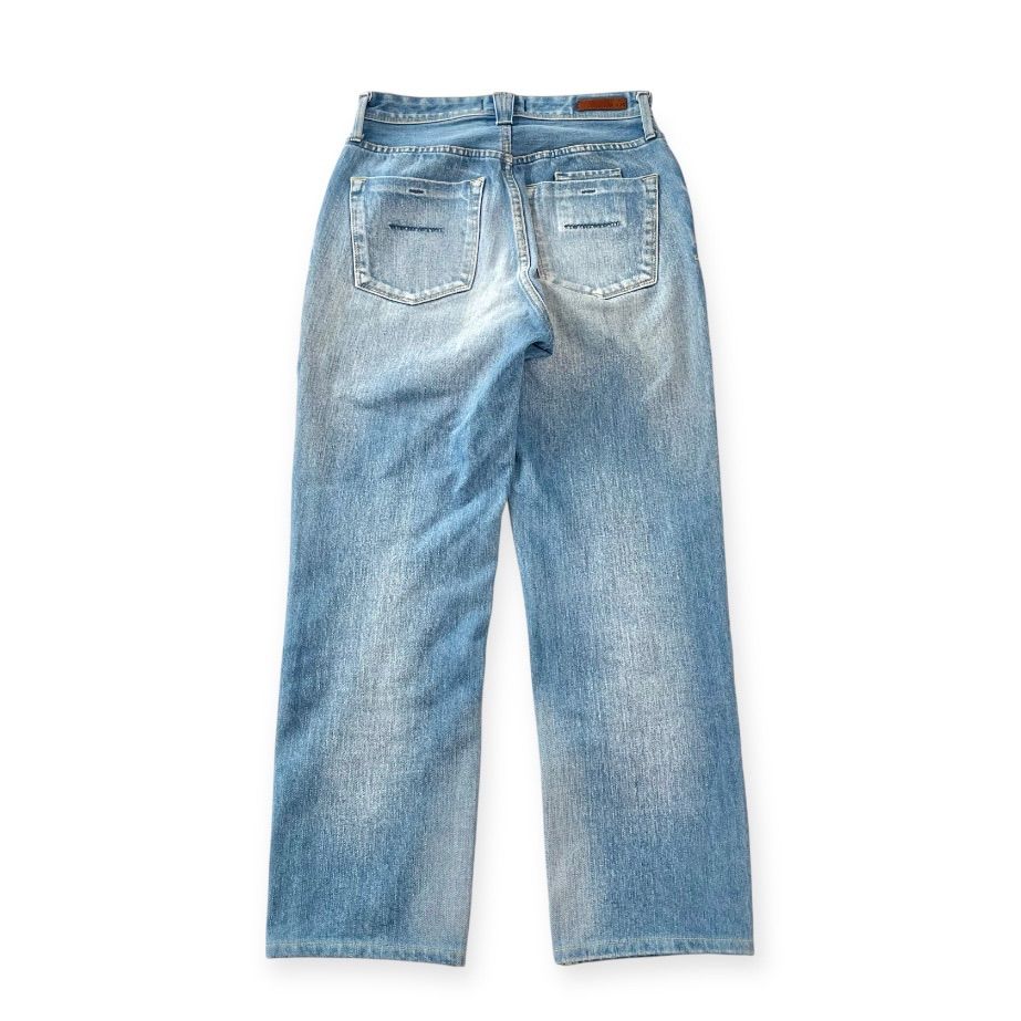 新品　ヤヌーク　LOUISE 23 YANUK ヤヌーク パイプドストレート デニムパンツ LOUISE ルイーズ 23