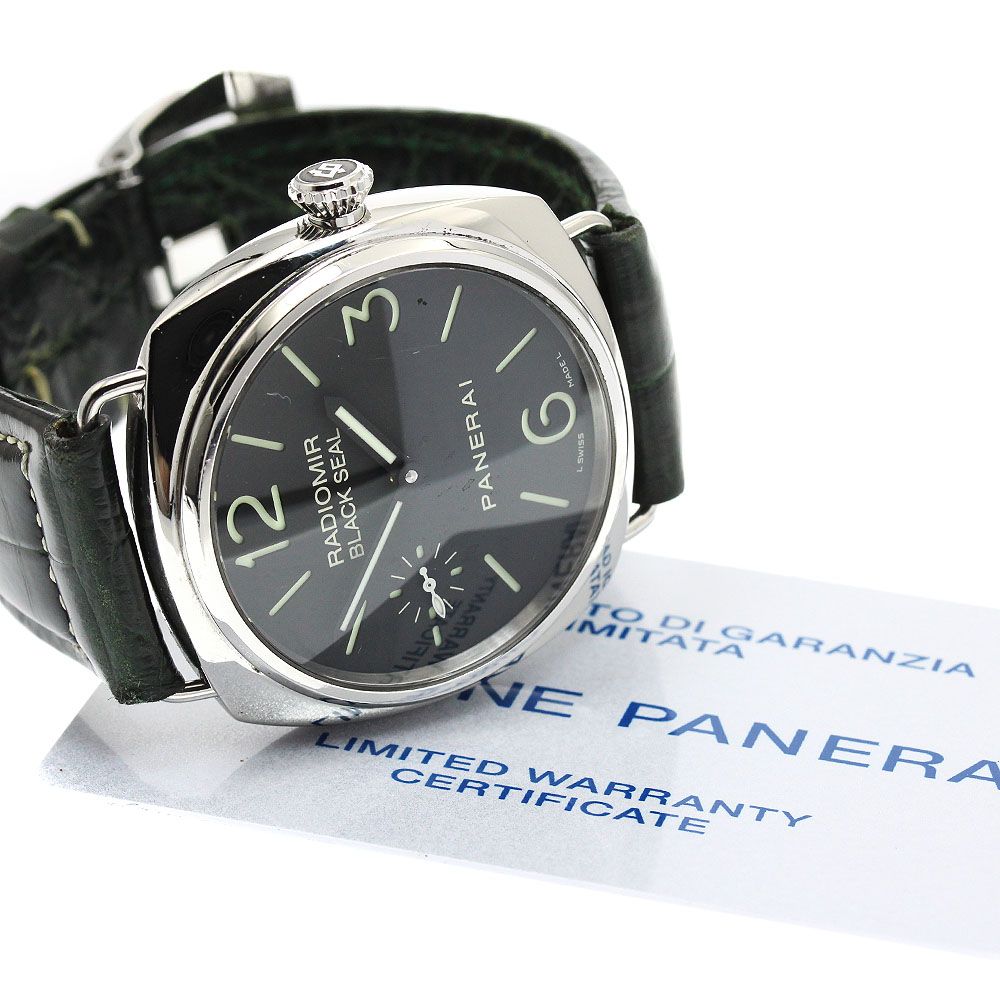 パネライ PANERAI PAM00183 ラジオミール ブラックシール スモール