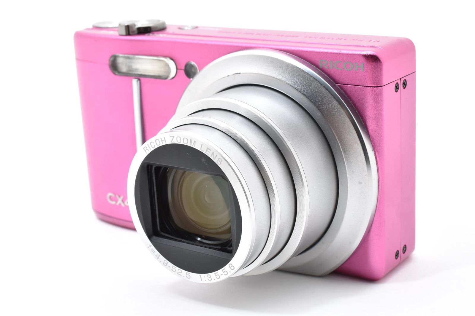 RICHO リコー Cx1 ピンク コンパクトデジタルカメラ バッテリー付き ☆激安☆RICOH リコー CX-1 ピンク系 バッテリー コンパクト デジタル