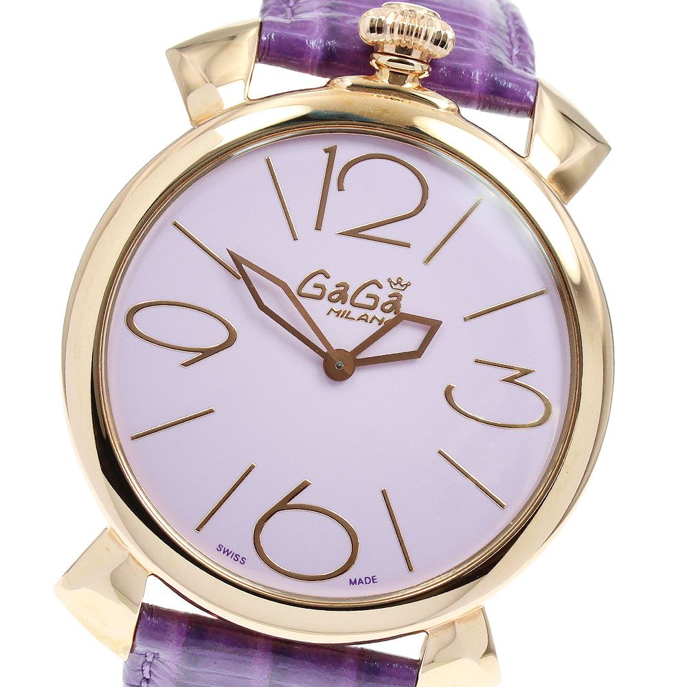 ガガミラノ GaGa MILANO 5091.02 マヌアーレ シン46MM クォーツ メンズ
