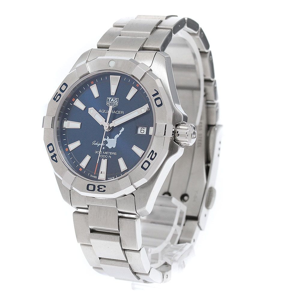 タグホイヤー TAG HEUER WBD1116.BA0928 アクアレーサー 石垣島スペシャルエディション デイト クォーツ メンズ 良品 _952651 タグホイヤー TAG HEUER WBD1116.BA0928 アクアレーサー 石垣島