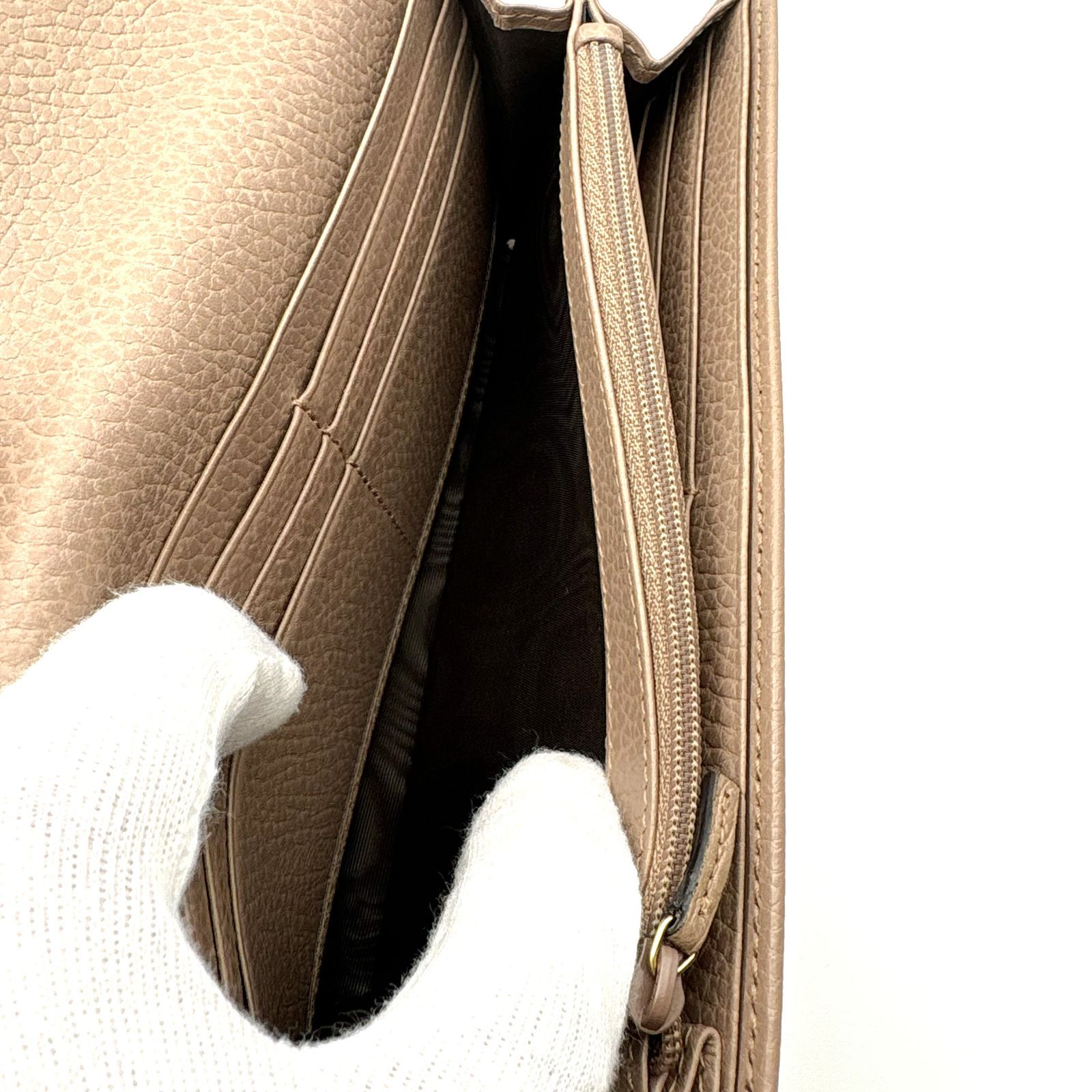 美品 】GUCCI グッチ GGマーモント コンチネンタルウォレット 長財布 